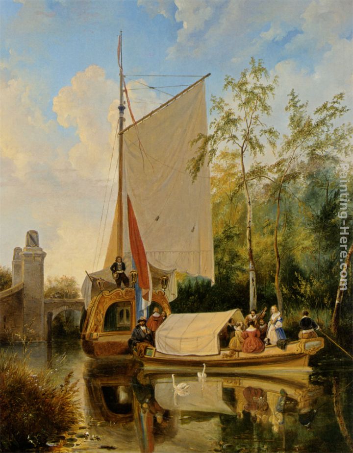 Wijnandus Johannes Josephus Nuyen The Boating Party